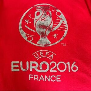 UEFA EURO 2016 France Authentic Men's Football Soccer T Shirt